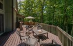 Deck with access to screened porch